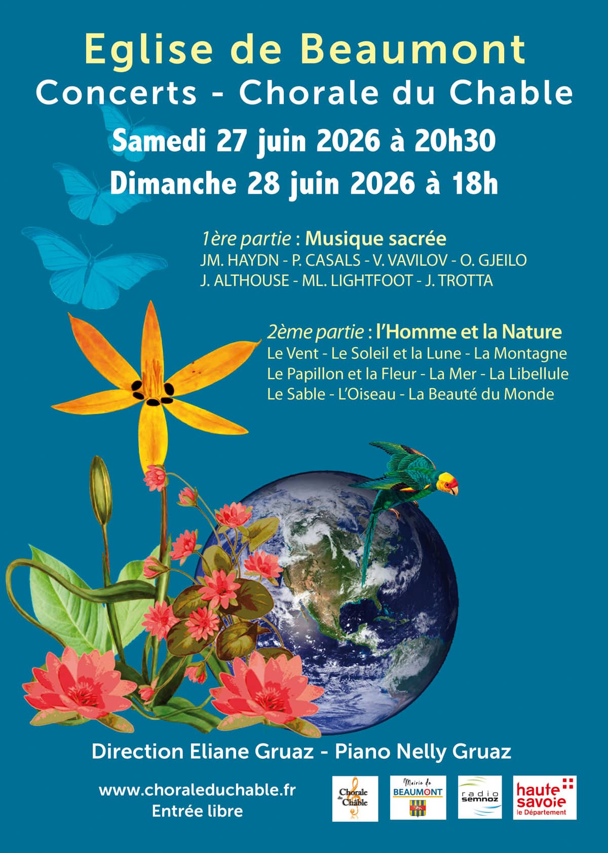 Beaumont 27&28 Juin 2026 Concerts